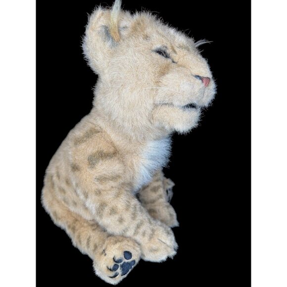Realistic Robotic Sound Interactive Play Lion Tiger Leopard Chita Plush Pet Toy - Picture 5 of 16